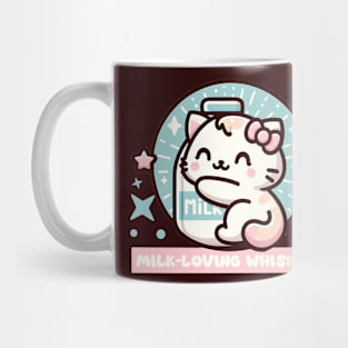 milk loving whiskers Mug